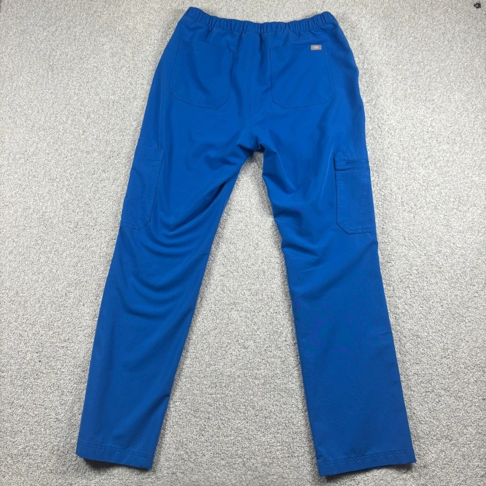 FIGS Cairo Cargo Scrub Pants Mens MT Blue Technical Collection 1000200T
